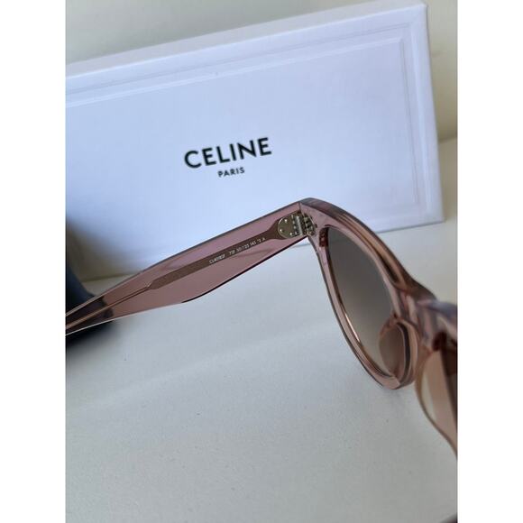 NEW Celine CL40182F Baby Audrey Sunglasses in Pink - Picture 9 of 9